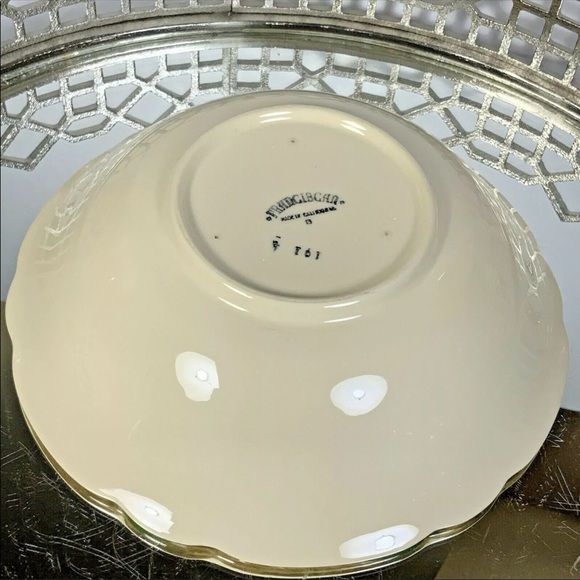 Franciscan Desert Rose 9" Vegetable Serving Bowl Vintage California #N20 - Picture 7 of 8